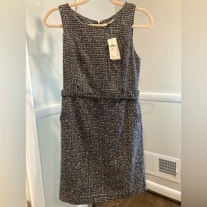 NWT Tweed Dress Banana Republic Sleeveless Layering Piece Women’s Size 0; Classy